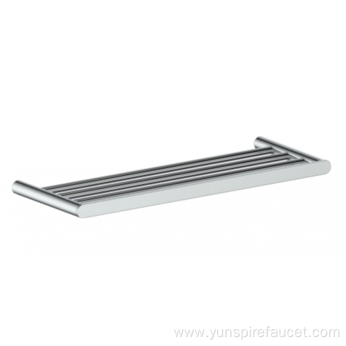 Chrome Bathroom Towel Shelf